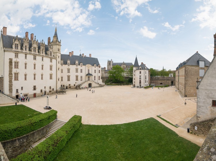 Cour intérieure - Château des ducs de Bretagne
