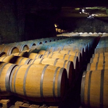 Fietsen in de wijnkelders van Bouvet-Ladubay!